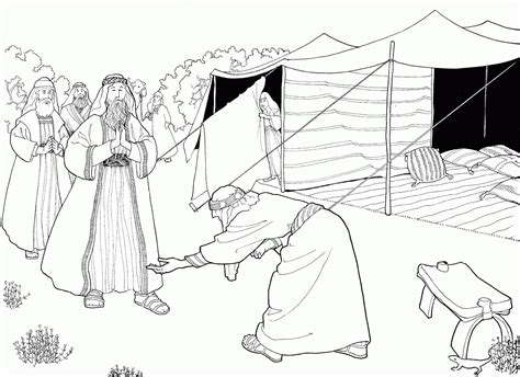 Befitting one who will bear kinds and be a mother of nations. Abraham And Sarah Coloring Pages Printable - Coloring Home