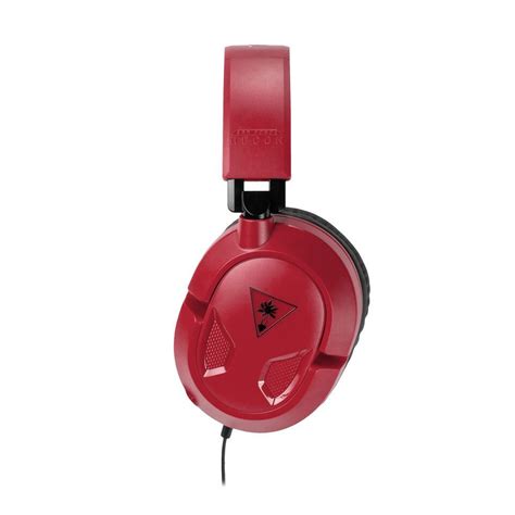 Turtle Beach Ear Force Recon Stereo Gaming Headset Red Pc Buy