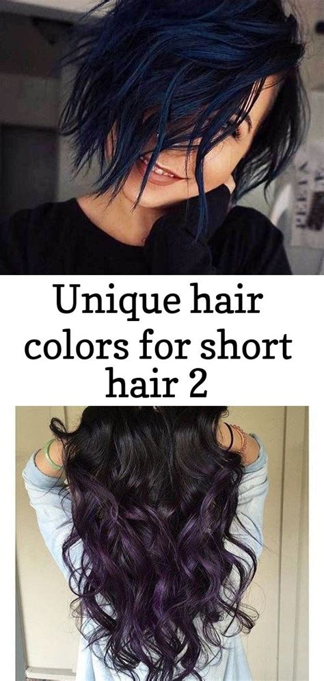 25 newest haircuts for short hair at the. Unique hair colors for short hair 2 | Hair color unique ...