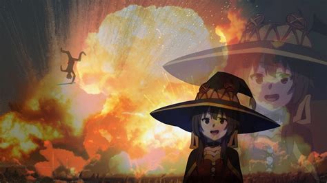 Konosuba Megumin Explosion Wallpaper