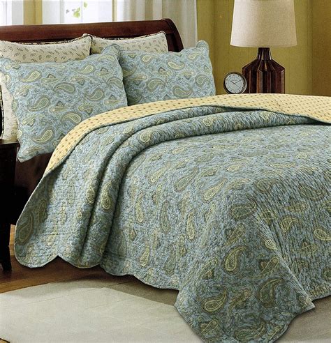 Cozy Line Home Fashions County Style Reversible Cotton Quilt Bedding