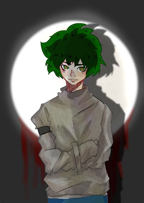 Villian Deku By Omikronkita On Deviantart