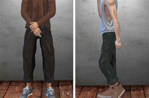 Sims 4 Loose Pants Cc