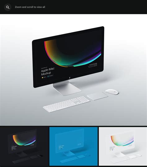 iMac Pro, iMac, Stylized iMac Mockup | Imac, Iphones for sale, Imac desk setup