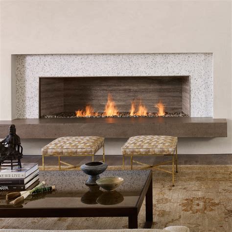 11 Sample Linear Fireplace Surrounds With New Ideas Home Decorating Ideas