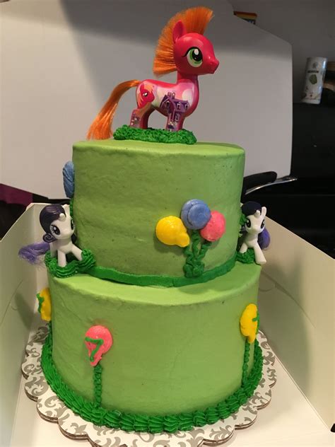 My Little Pony 2 Tier Caks | Cake, Desserts, Little pony