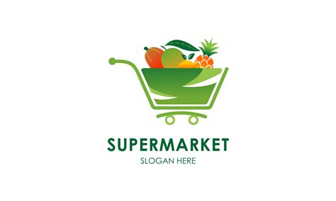 Supermarket Logo Template Design Vector Graphic By 2qnah · Creative