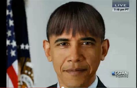 President Obamas New Hair Video