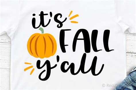 Its Fall Yall Svg Dxf Png Eps