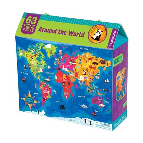Buy Mudpuppy Around The World Puzzle 63pc