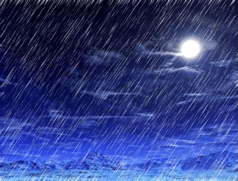 Life Story Night Rain And Moon