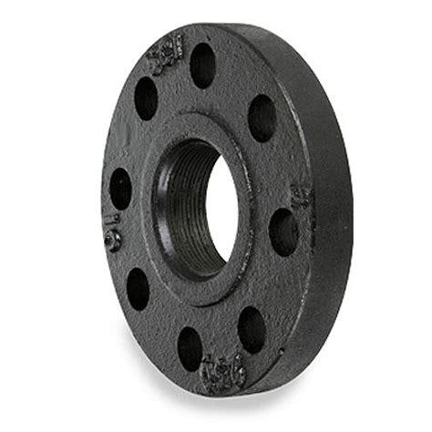 Pipe Flanges 6 250 Lb Cast Iron Black Threaded Companion Flanges For Piping Systems
