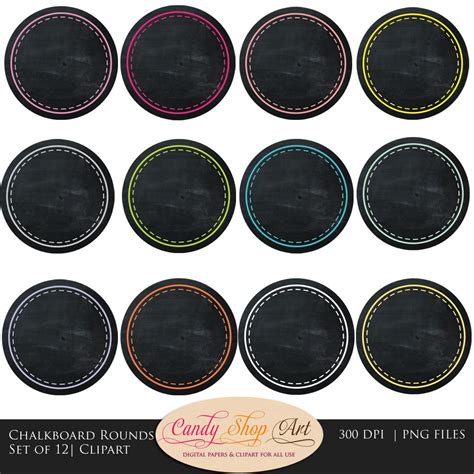 Chalkboard Clipart Circle Chalkboard Circle Transparent Free For