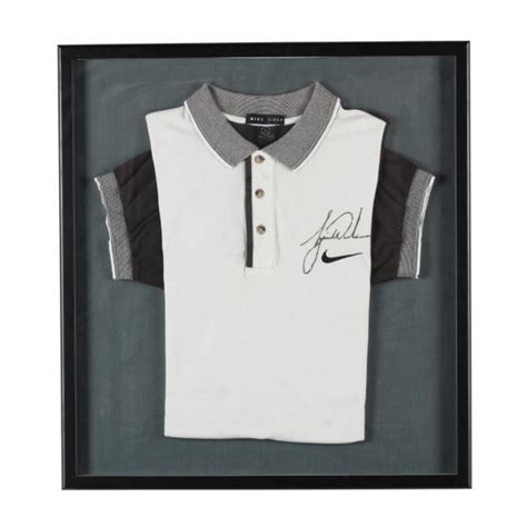 Tiger Woods Signed Nike Golf Shirt Lot 273 The March Estate Auctionmar 28 2020 9 00am