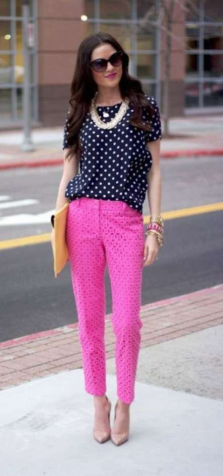 How To Wear Pink Pants Outfits 49 Ideas Cute Spring Outfits Spring