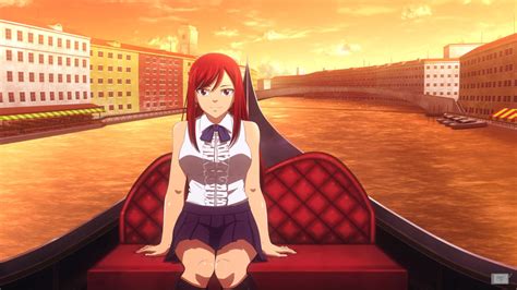 Satyarizqy Erza Scarlet Fairy Tail Highres 1girl Alternate Costume