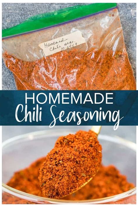 This Homemade Chili Seasoning Will Add The Perfectly Spiced Punch To