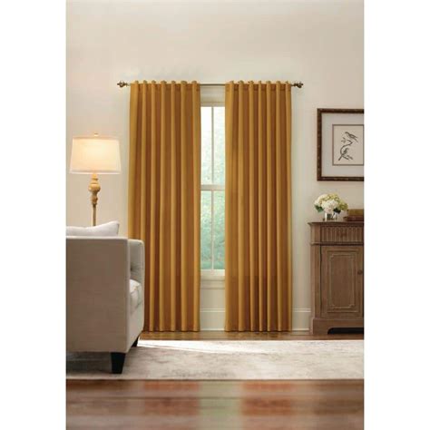 Home Decorators Collection Semi Opaque Gold Monaco Thermal Foam Backed