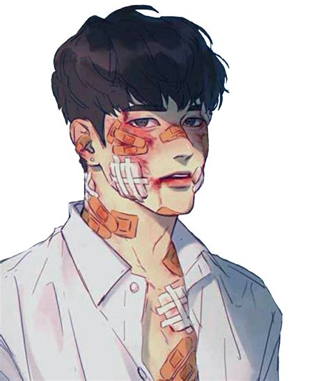 Korean Koreanboy Bloody Tumblr Aesthetic Hurt Bandaid