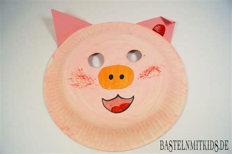 Beginnen sie schon mit dem basteln für fasching! Maske selber machen zum Fasching im Kindergarten