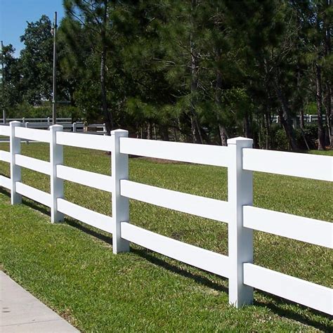 PVC Horse Fencing - Low Maintenance Horse Fencing | Global Industrial