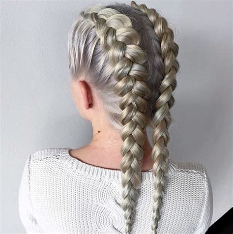 79 Stylish And Chic Different Types Of Braids For White Hair For New Style - Best Wedding Hair