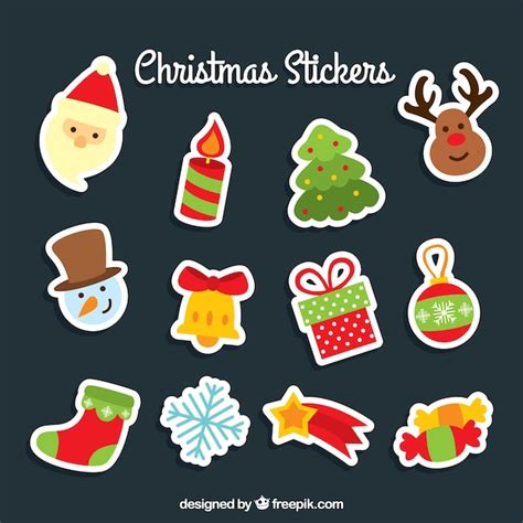 Printable Cute Christmas Stickers Printable Word Searches