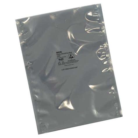 Hardware Specialty Scs 1500 Series Metal Out Static Shield Bag 9 X 12 100 Pack