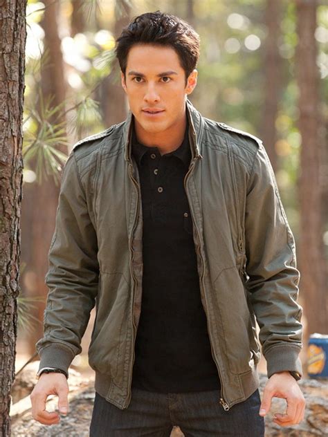 TV Series The Vampire Diaries Tyler Lockwood Leather Jacket