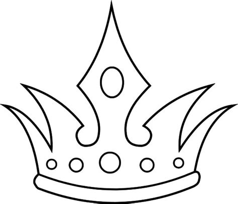 The Queen Crown Coloring Pages Netart