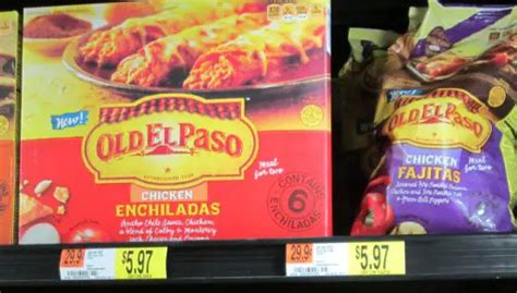 Old El Paso Frozen Entree Printable Coupon New Coupons And Deals