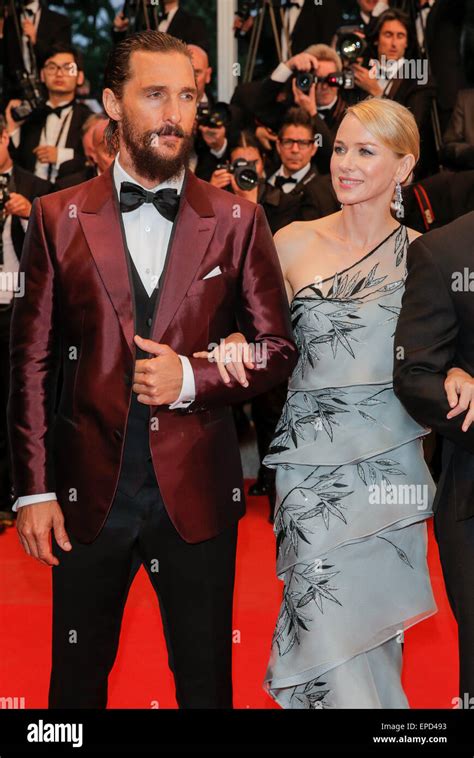 Cannes France 16th May 2015 Matthew Mcconaughey Naomi Watts Actors