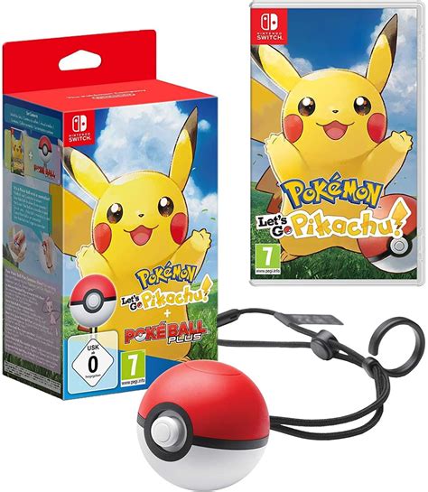 Pokémon Lets Go Pikachu And Poké Ball Plus Bundle Nintendo Switch
