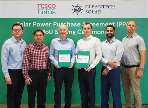 Tesco Lotus Partners With Cleantech Solar To Install And Operate Solar