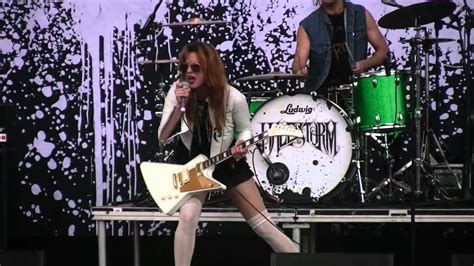 Halestorm Love Bites So Do I Live Download Festival 2012 Youtube