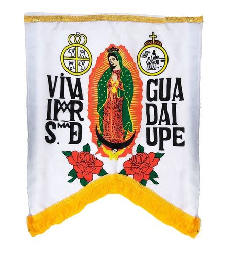 Estandarte Virgen De Guadalupe Miguel Hidalgo Septiembre MercadoLibre