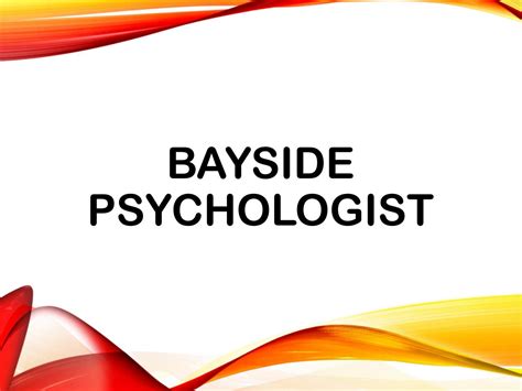 Importance Of Seeing A Psychologist By Bayside Psychologist Issuu