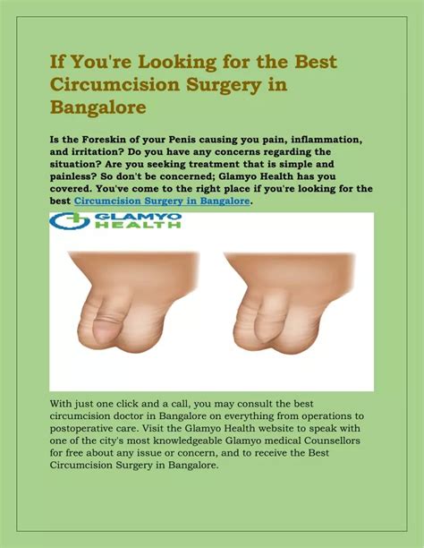 Ppt If Youre Looking For The Best Circumcision Surgery In Bangalore Powerpoint Presentation
