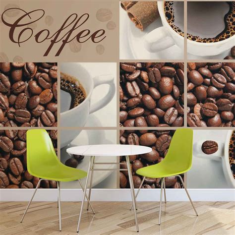 Coffee Cafe Wall Paper Mural Buy At Ukposters