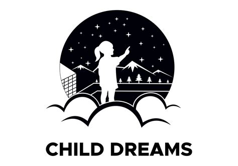Child Dreams Logo Vector 649831 Vector Art At Vecteezy
