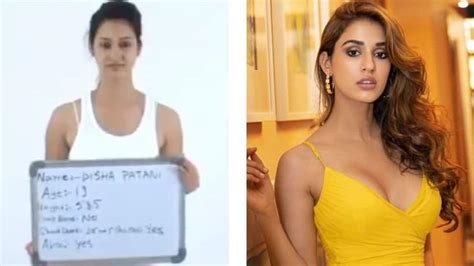 disha patani s unseen first audition goes viral actress looks unrecognisable as a 19 year old