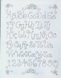 Letras elegantes bordar letras letras a mano. Resultado de imagen para tipografias cursivas abecedario ...