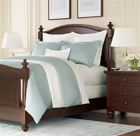 Create a modern bedroom with beds, nightstands, dressers and armoires. Camden Arch Bed by Restoration Hardware | Home bedroom ...