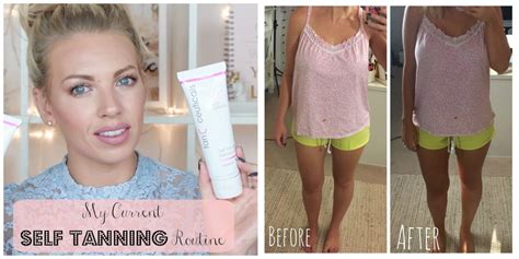 My Current Self Tanning Routine ♡ Youtube