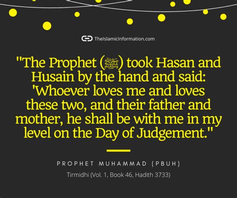 7 Hadiths About Imam Hasan And Imam Hussain Ra