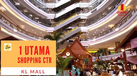 Mall Tour 1 Utama Shopping Centre Selangor Youtube