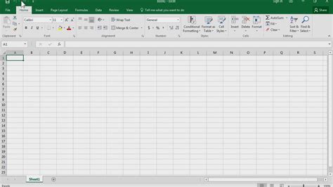 Microsoft Excel 2016 Basic Course Introduction To Excel 2016 Video