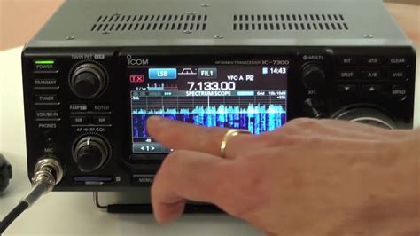 Introduction To The Icom Ic 7300 Hf5070mhz Transceiver Youtube