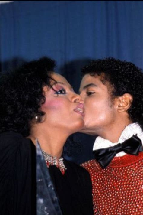 Diana Ross Michael Jackson Kiss