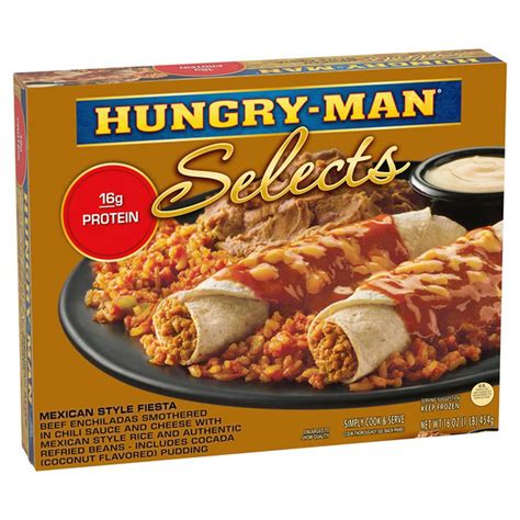 Hungry Man Selects Mexican Style Fiesta 16 Oz Delivery Or Pickup Near
